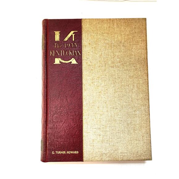 1933 The Kentuckian Vntg Yearbook Dr. G Turner Howard Jr University of Kentucky - Picture 1 of 7